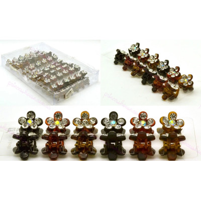 Заколка краб для волосся "Квітка"