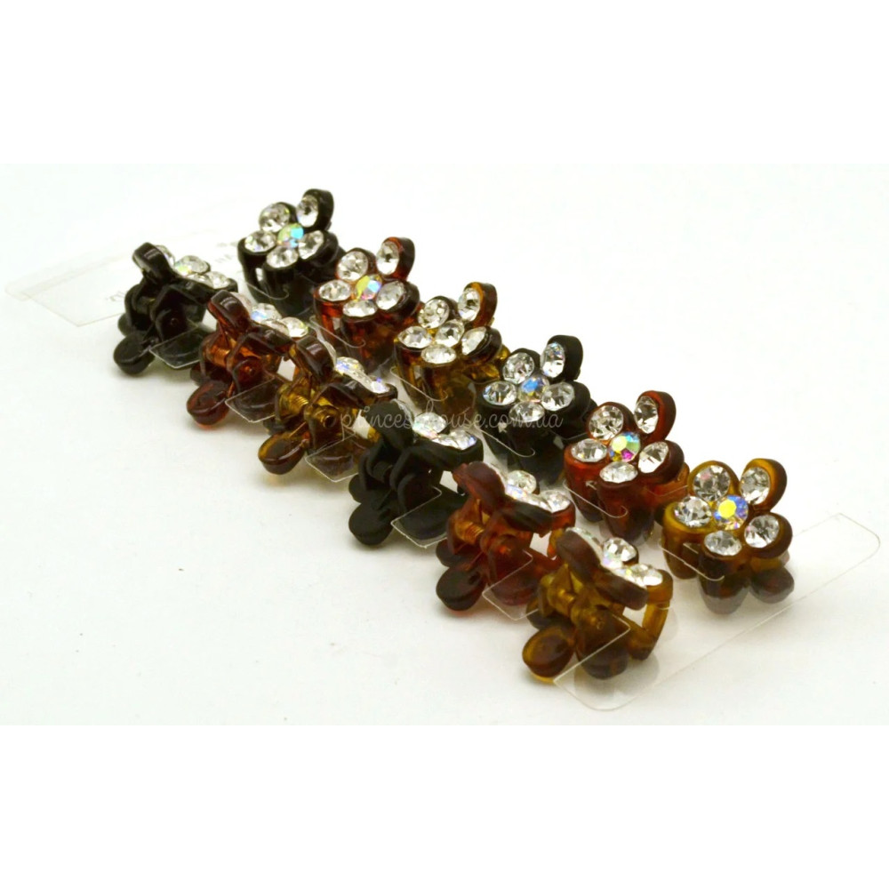 Заколка краб для волосся "Квітка"