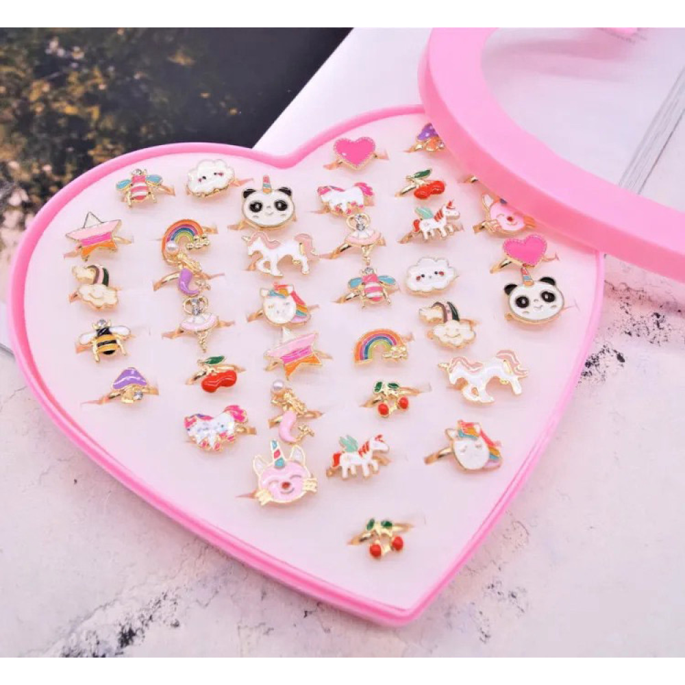 Кільця дитячі метал асорті 2-11.2-18