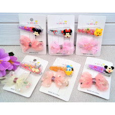 Набір качечок асорті бантик 6 см, 12 планшеток Н17-1