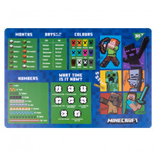 Підкладка для столу YES 43×29 см "Minecraft" англійська