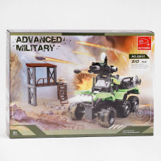 Конструктор AUSINI 22612 "Військова машина", 310 деталей, у коробці