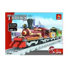 Конструктор AUSINI 25809, "Залізниця" 483 подітий, в коробці