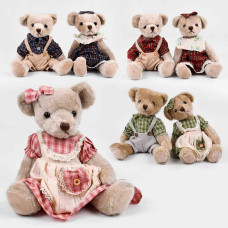 М'яка іграшка M 11086, "Ретро ведмежа", 7 видів, висота 31 см