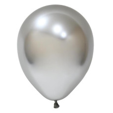 Куля Латексна Gemar "Хром" - срібло 5' 09945