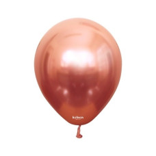 Куля латексна Kalisan "Хром" - рожеве золото 12'