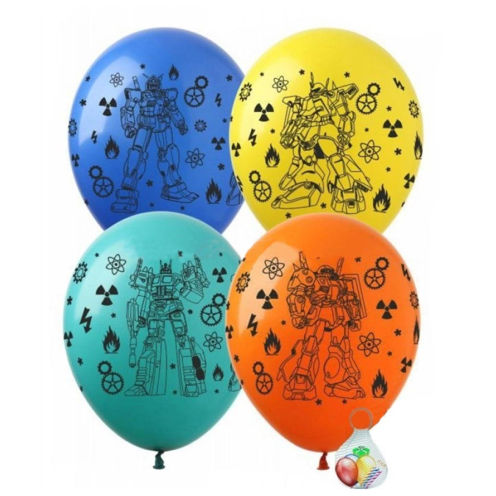 Кулька Арт-Show "Роботи" пастель 12'' 00322