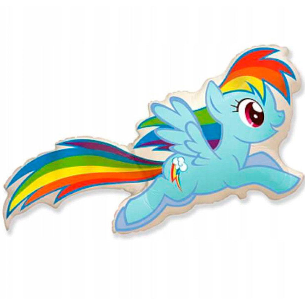 Кулька фігурна Поні-Деш-Веселка 901739 FlexMetal