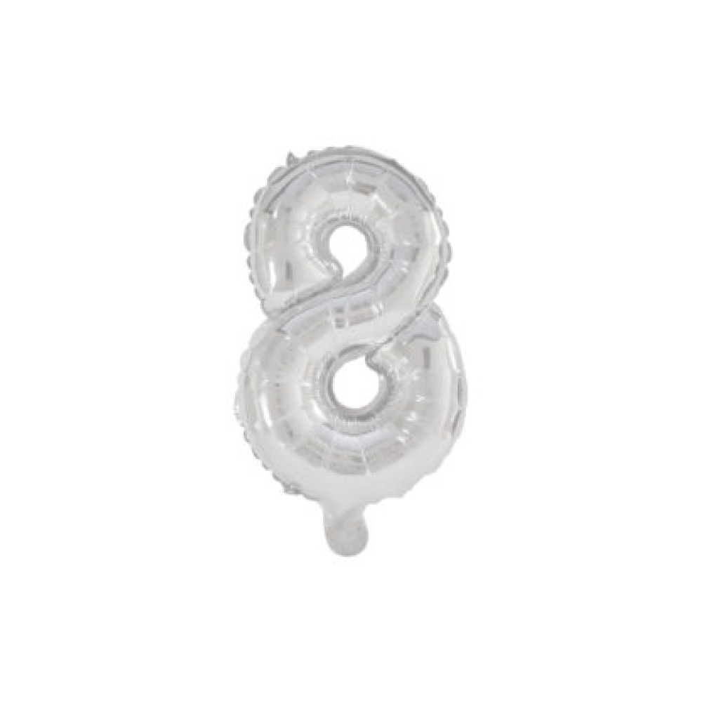 Кулька фольгована № 8 DECORATA SILVER