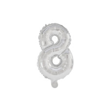 Кулька фольгована № 8 DECORATA SILVER