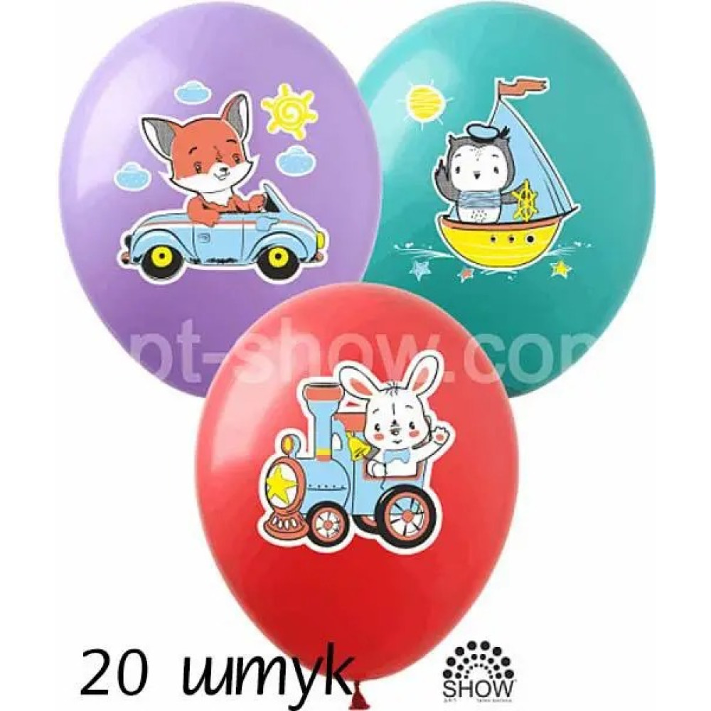 Повітряні кульки Звірятка 11123