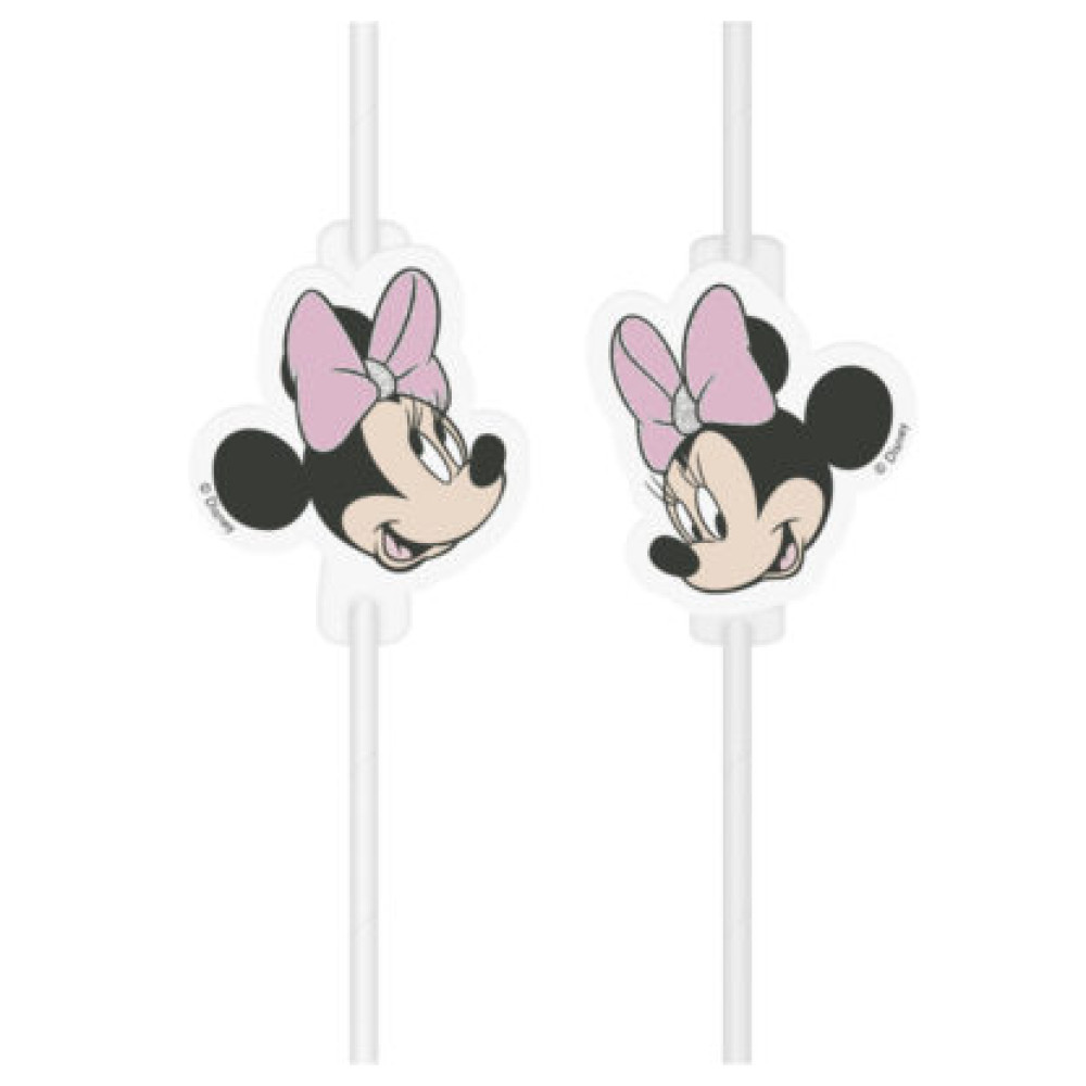 Соломинки для пиття Medallion 4 шт MINNIE DISNEY