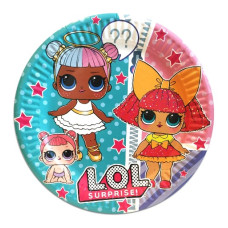 Тарілки паперові ЛОЛ 80113