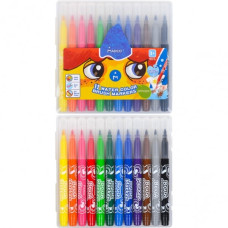 Фломастери 12 кольорів в пластику "1633" MARCO (99480)