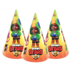 Ковпак 16 см «Brawl Stars», салатово-жовте омбре