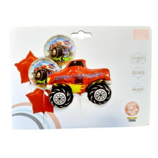 Набір фольгованих Куль Червоний позашляховик 15236