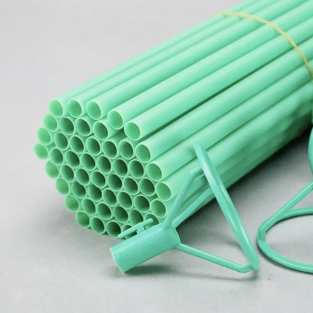 Палички тримач великі для куль 40 см м'ятні 13658