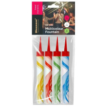 Холодний фонтан (Польща) 10 см (4 шт) кольорові вогні, 30 сек 13271