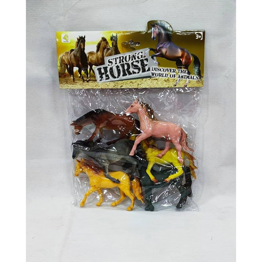 Тварини Коні 20-19 см 1112 в пакеті
