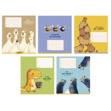 Зошит шкільний Школярик 12 аркушів лінія (73075)