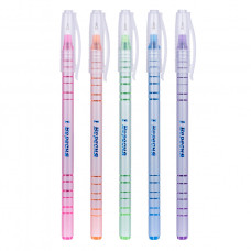 Ручка 1Вересня кульк/масл "Flower Pearl Coated " 0,6 мм, Cиня 411032