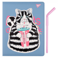 Щоденник шкільний YES PU Cat 911506