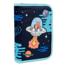 Пенал твердий 1Вересня одинарний з двома клапанами HP-04 Out Of Space 533457