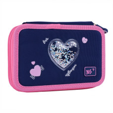 Пенал твердий YES подвійний HP-01 Bright Hearts 533640
