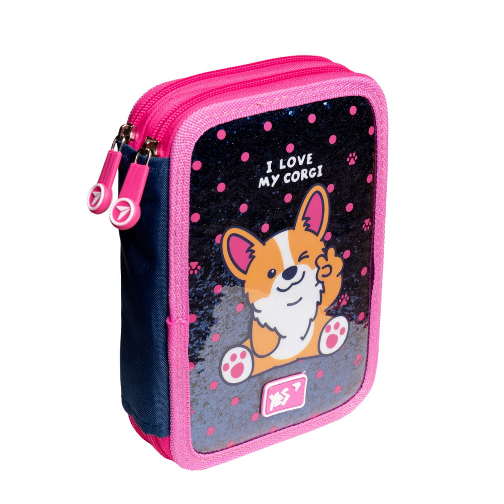 Пенал твердий YES подвійний HP-01 Puppy 533344