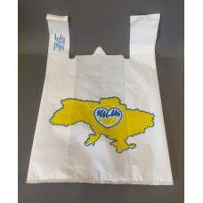 Пакет майка 30х50 см 50+ Карта (50шт/10) 7050211