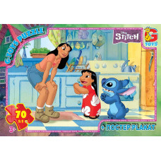 Пазли ТМ "G-Toys" із серії "Stitch", 70 ел.SC606