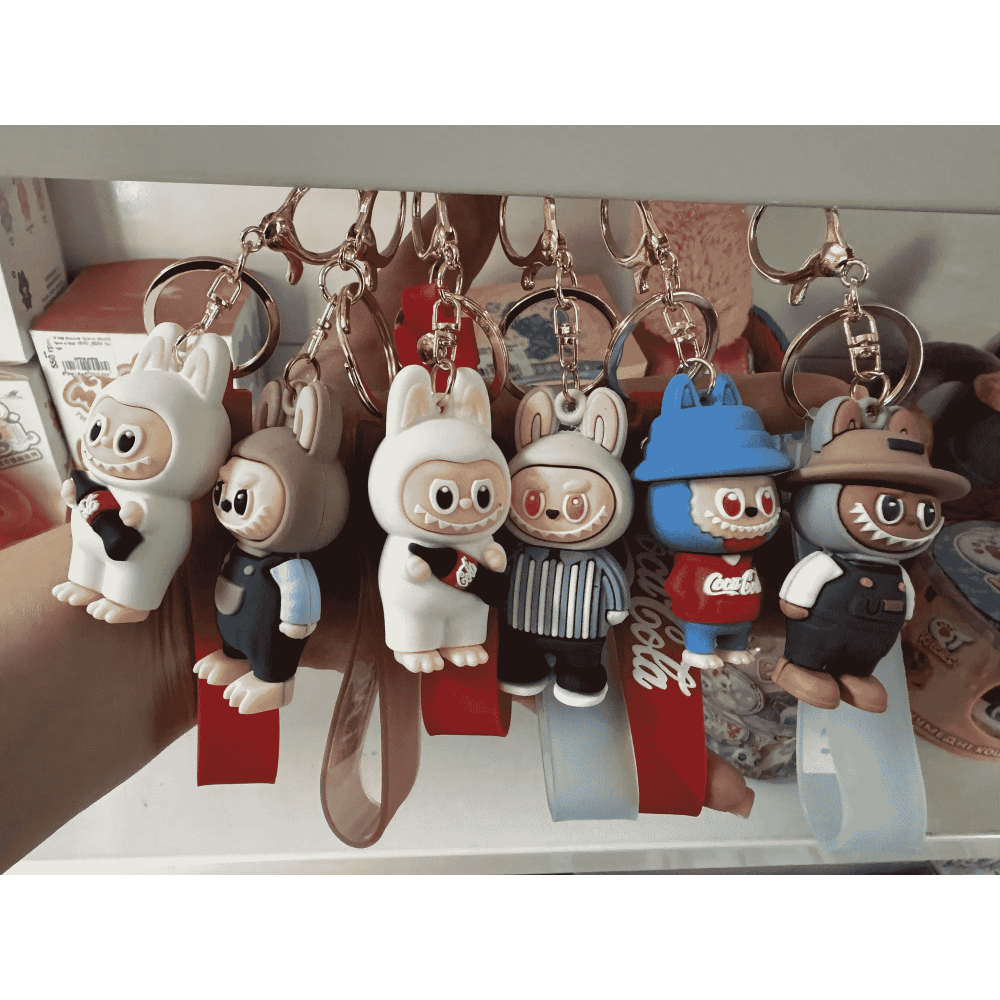 Лабубу брелок  Coca Cola