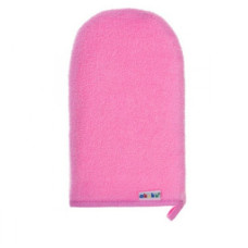 Рукавичка махрова рожева А1123