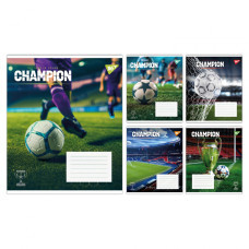 Зошит учнівський шкільний Yes Champion А5 12 аркушів клітинка (767818)