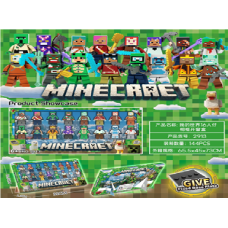 Набір Фігурок майнкрафт 16фігурок  в коробці 773308