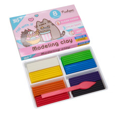 Пластилін Yes Pusheen 8 кольорів 160 г 540657