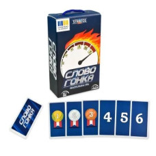 Настільна гра Strateg Словогонка українською мовою (30824)