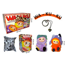 М'ЯКА ІГРАШКА WAKUKU (вакуку) 1 СЕЗОН 18 СМ.(БЛОК 6 ШТ)