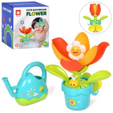 Гра для купання 850 (48шт) квітка у горщику 20см, присоска, лійка, в кор-ці, 17-15-15см