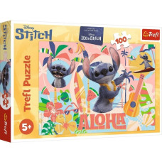 Пазли "100" Disney Stitch The Movie Стіч та друзі 64954 Trefl