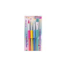 набір пензликів синтетика, з грипом, блістер, №2,6,10,12 арт. 7614-4С, CLASS