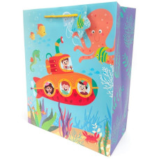 Пакет паперовий 26x32x12 см, Папір -140 г/см2 GB-24038