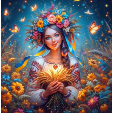 Алмазна мозаїка "Сяйво", 20*20см, на рамці, в кор. 21*21*2,5см, ТМ Dreamtoys S10309