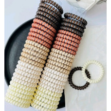 Резинка для волосся силіконова пружинка 5 см (50) ВН-45-5