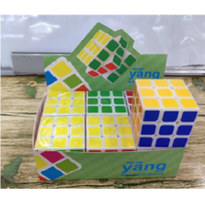 Кубик-рубик 3*3" 5,7см пластик (уп.6)