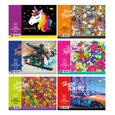 Альбоми для малювання на пружині 30арк (10уп)