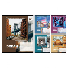 Зошит учнівський загальний 1 Вересня Next adventureА5 96 аркушів клітинка 768171