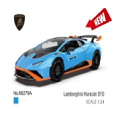 Іграшка машина мет. АВТОПРОМ арт. 68279A (12шт) 1:24 Lamborghini  Huracán STO, батар,світло,звук,відкр.двері,кор. 24,5*12см