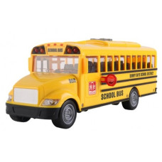 Іграшка автобус мет. АВТОПРОМ  арт. 10003 (48шт/2)  5" American school bus, відкр.двері, у кор.16,5*7*8см
