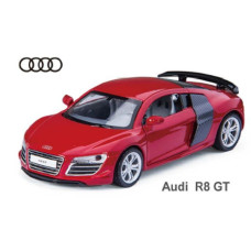Іграшка машина мет. АВТОПРОМ  арт. 10004 (48шт/2)  5" Audi R8 GT, відкр.двері, у кор.16,5*7*8см